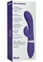 Ivibe Select Silicone Irock Usb Rechargeable Rabbit Vibrator Waterproof 8in - Purple