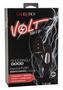 Volt Electro-fury Rechargeable Silicone Probe With Remote Control - Black